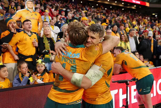 Australia players