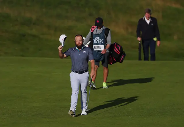 Tyrrell Hatton on day three of The Open at Portrush