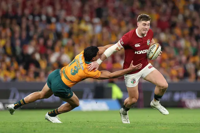 Tommy Freeman of British and Irish Lions