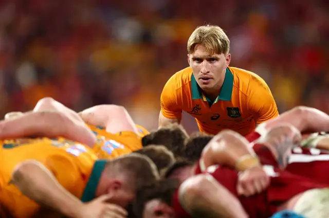 Tate McDermott of the Wallabies