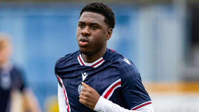 Dundee forward Tony Yagane