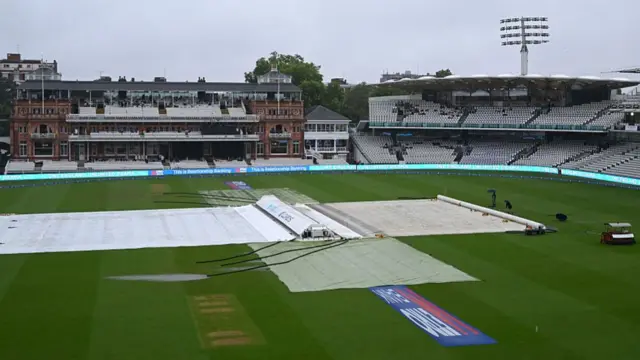Rain delays the start of the 2nd Women's Metro Bank ODI
