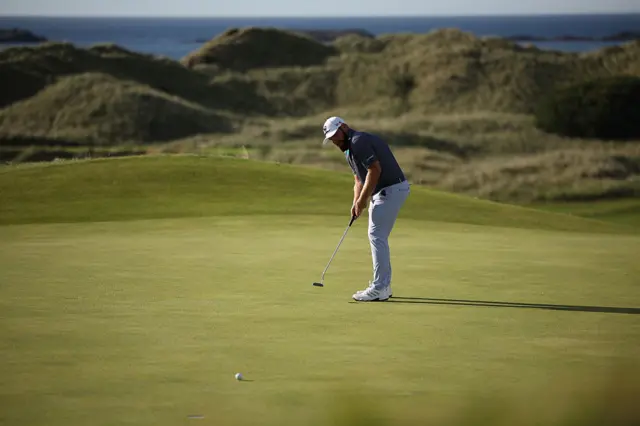 Tyrrell Hatton on day three of The Open, Portrush