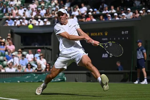 Oliver Tarvet at Wimbledon
