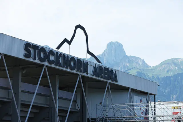 General view outside the stadium