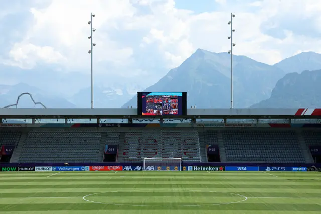General view inside the stadium