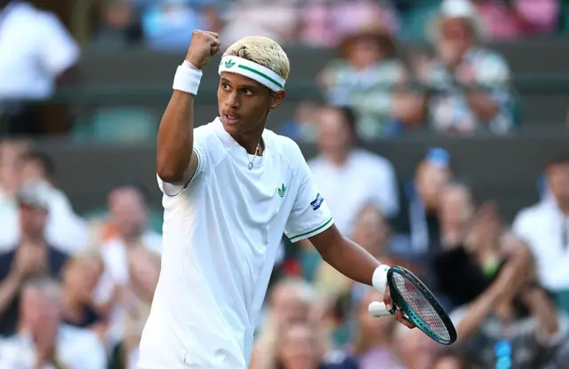Gabriel Diallo at Wimbledon