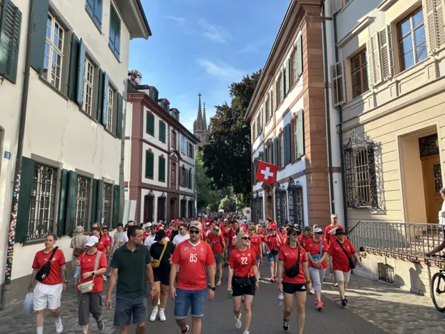 Swiss fans