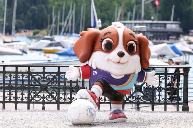 Euro 2025 mascot