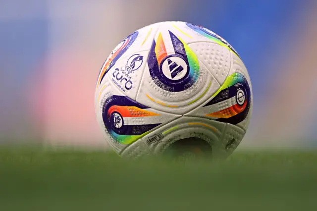 Match ball for Euro 2025