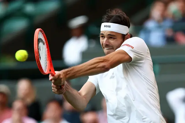 Taylor Fritz at Wimbledon