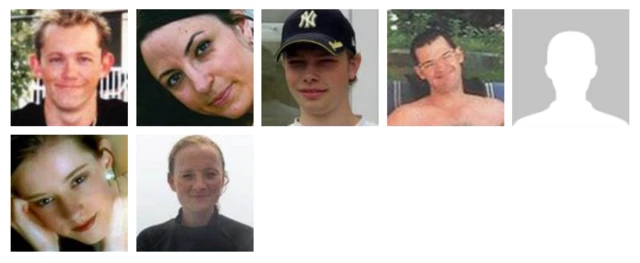 Composite image showing photos of the victims of the Aldgate attack