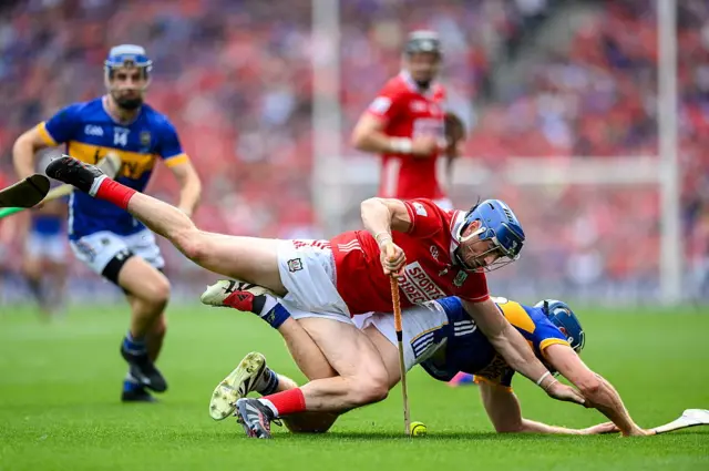 Action from Cork v Tipperary