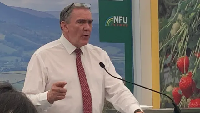 Aled Jones, Llywydd NFU Cymru