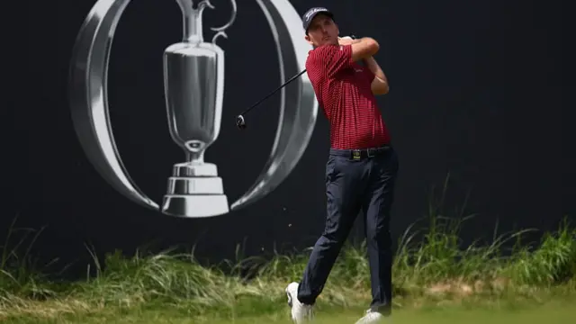 Russell Henley at The Open 2025