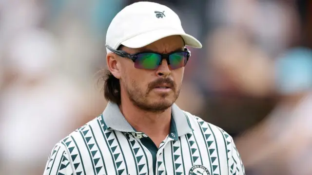 Rickie Fowler at the 2025 Open