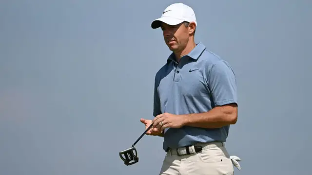Rory McIlroy at The Open 2025