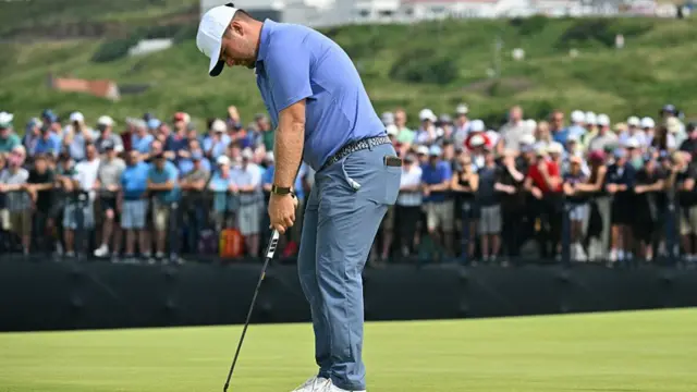Chris Gotterup at The Open 2025