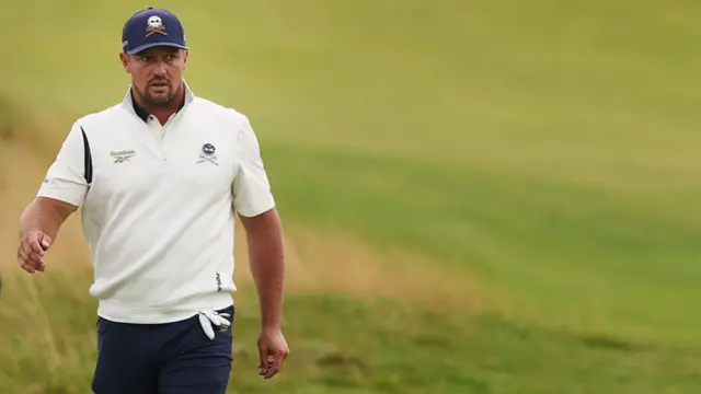 Bryson DeChambeau at The Open