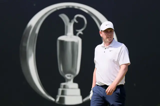 Robert MacIntyre on day four of The Open at Portrush