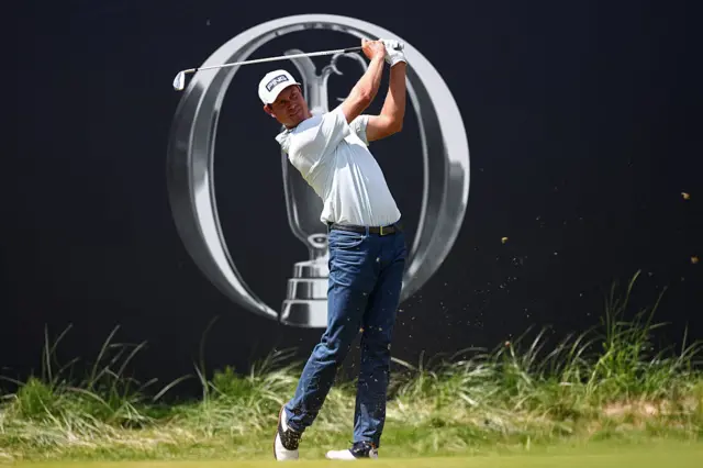 Harris English on day four of The Open at Portrush