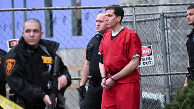 Bryan Christopher Kohberger, a graduate student jailed on charges of first-degree murder in the stabbing deaths of four University of Idaho students more than six weeks ago, is brought to court for an extradition hearing in Stroudsburg, Pennsylvania, U.S. January 3, 2023.