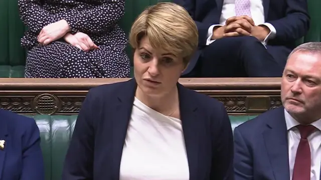 Emma Hardy in the House of Commons