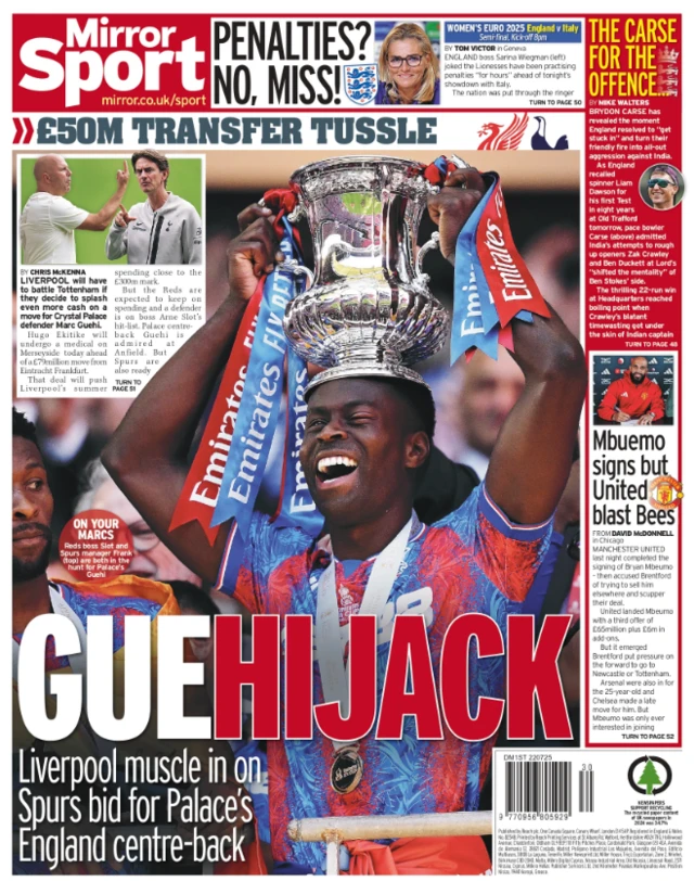 Mirror back page
