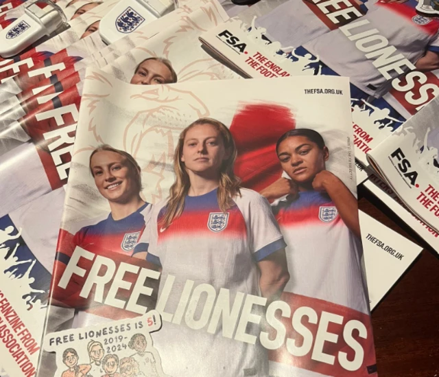 Free Lionesses match programme