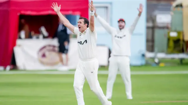 Surrey bowler Dan Worrall