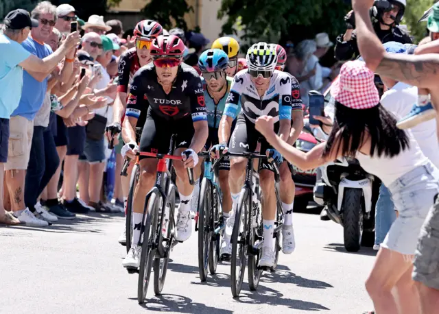 Matteo Trentin during stage 16 of the 2025 Tour de France