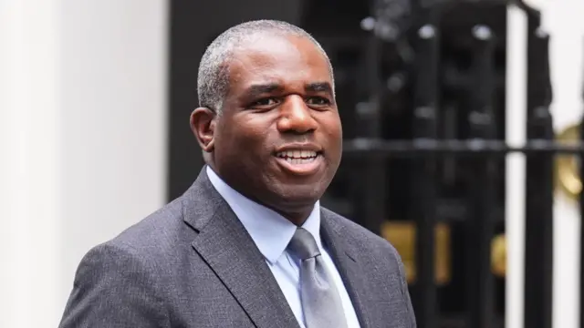 Foreign Secretary David Lammy