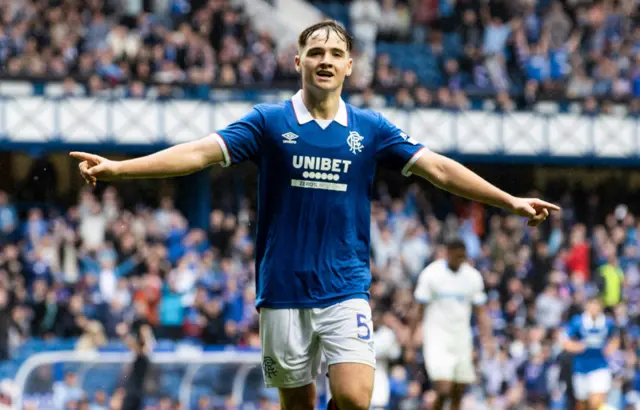 Findlay Curtis scored in the draw with Club Brugge