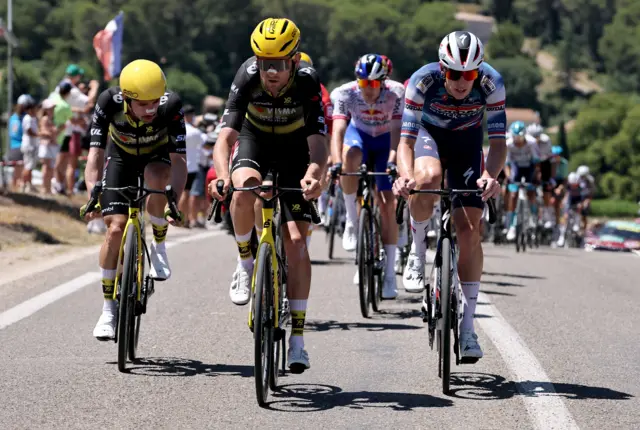 Victor Campenaerts during stage 16 of the 2025 Tour de France