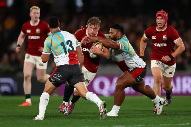 Jac Morgan of the British and Irish Lions