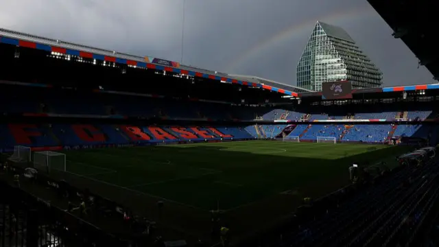 General view of St Jakob Park, Switzerland