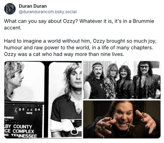 Post by Duran Duran