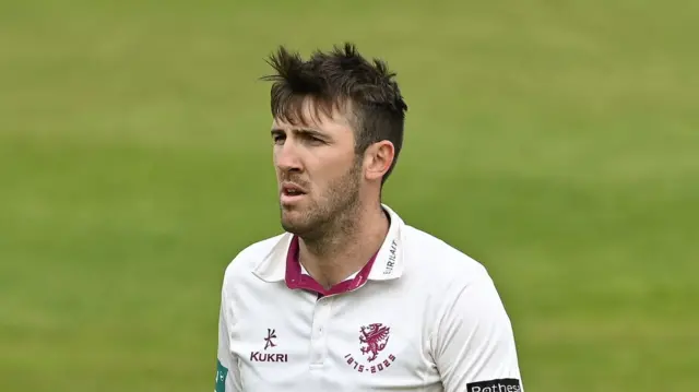 Craig Overton in Somerset whites