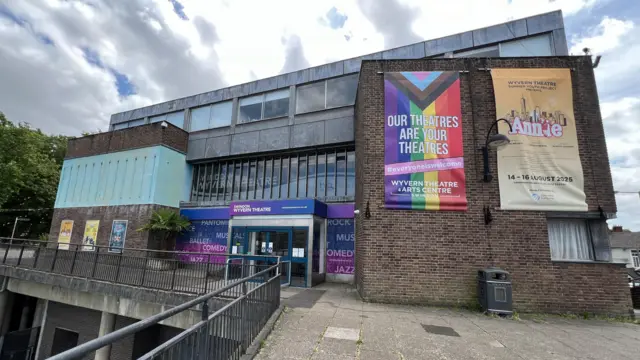 The current Wyvern Theatre