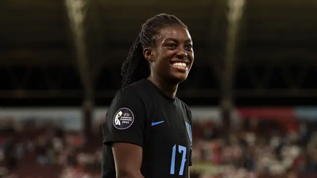 England forward Michelle Agyemang