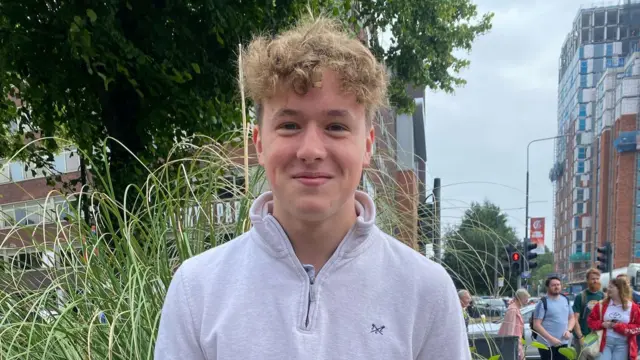Isaac, a member of the public spoken to by BBC Newsbeat
