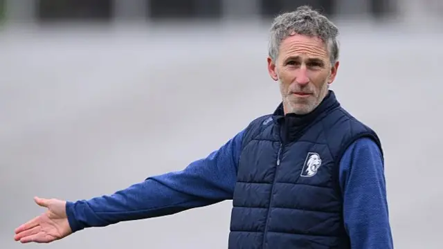 Graham Onions in Durham training gear