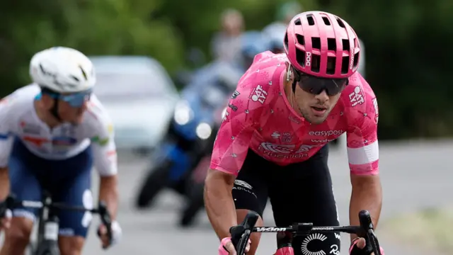 Vincenzo Albanese during stage 17 of the 2025 Tour de France