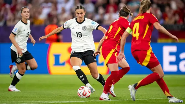 Klara Buhl of Germany in action