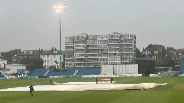 A murky scene at Hove
