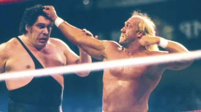 March 27 1988: Hulk Hogan vs Andre the giant Wrestlemania Vl