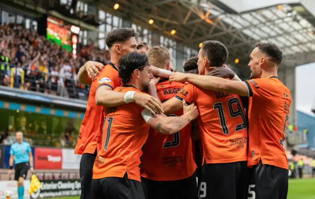 United celebrate