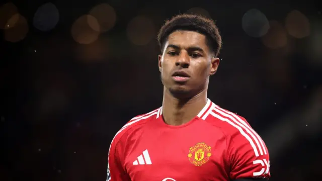 Manchester United's Marcus Rashford