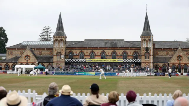 A general scene at Gloucestershire's College Ground at Cheltenham
