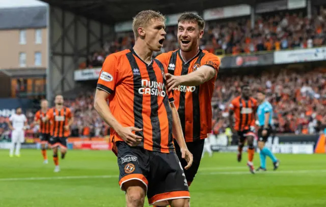 FT: Dundee Utd 1-0 UNA Strassen